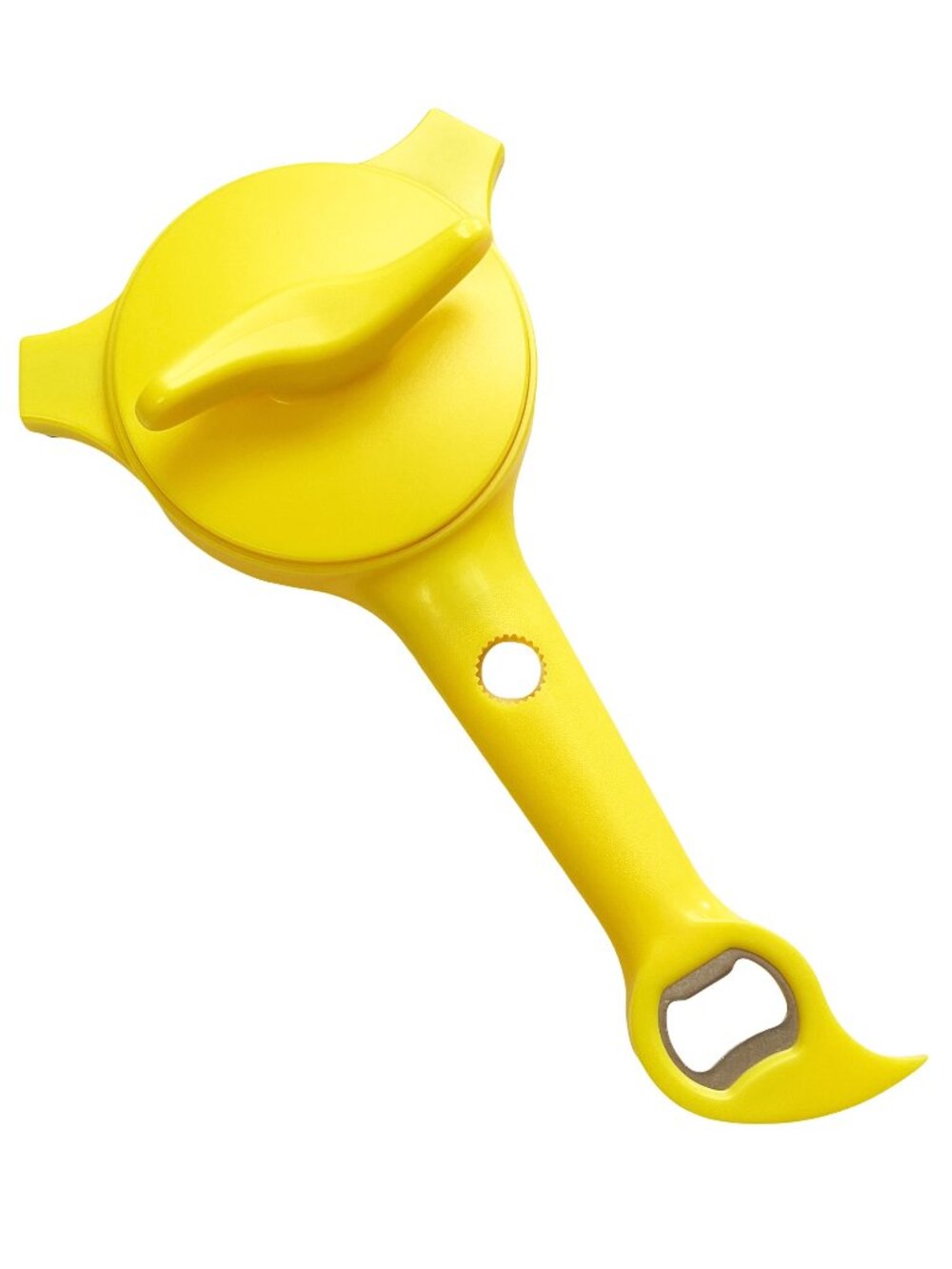 Kuhn Rikon 5-in-1 Jar & Bottle Opener NEW YELLOW